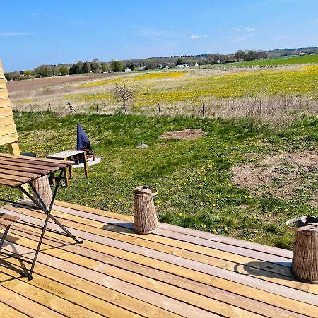 Glamping Taet Pa By Og Ud Til Marker Luksustelt *