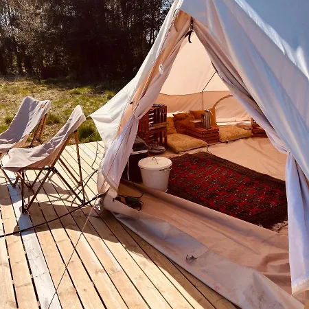 Glamping Taet Pa By Og Ud Til Marker